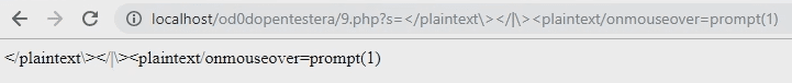 XSS example